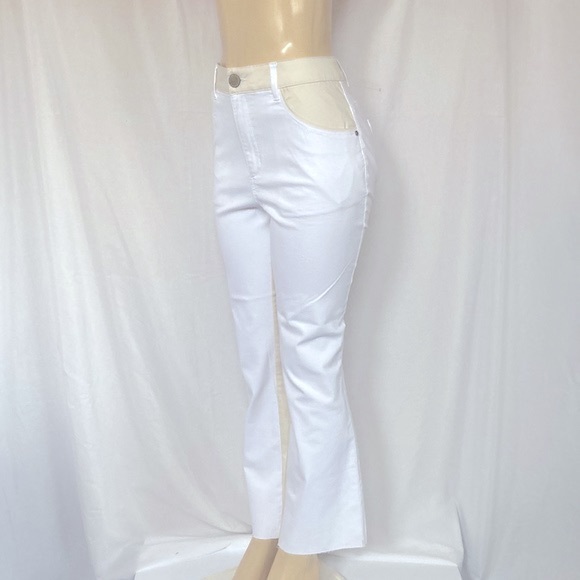 SALE - DEMOCRACY Jeans Women’s Tummy Control Size 18W Two-Tone Bootcut NWOT - Picture 8 of 9